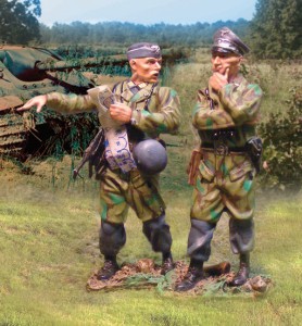 Fallschirm Command Set — оловянные солдатики AGES