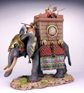 Боевой слон, Армия Карфагена — оловянные солдатики AGES
