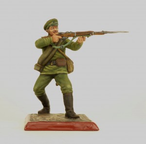 Рядовой 5-го стрелкового полка — оловянные солдатики AGES