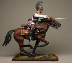 Tin Soldier Trooper, Chevalier Guard Regiment, 1812