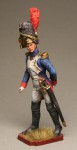 Tin Soldier Su Lieutenant of Foot Grenadiers Regiment, 1810
