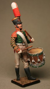 Барабанщик Л.-Гв. Преображенского полка, 1805 — оловянные солдатики AGES