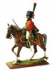 Trooper, Chasseurs a Cheval of the Imperial Guard (with sabre), 1810