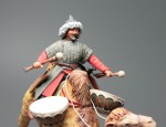 Монгольский барабанщик-наккара, 1240