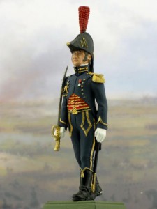 Officer. Year 1810 — оловянные солдатики AGES