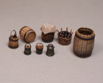A set of accessories for the artillery crew (8 items)