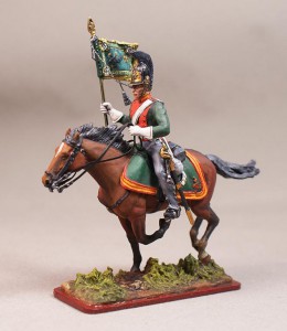 Знаменосец Лейб-гвардии Драгунского полка — оловянные солдатики AGES