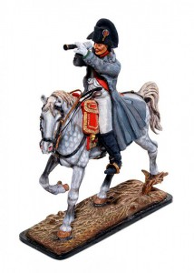 Император Наполеон на коне — оловянные солдатики AGES