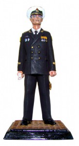 Капитан 1-го ранга ВМФ России — оловянные солдатики AGES