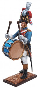 Музыкант оркестра пеших гренадеров (большой барабан) — оловянные солдатики AGES
