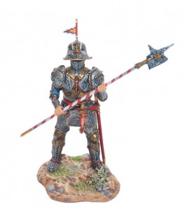 Рыцарь в полном доспехе — оловянные солдатики AGES