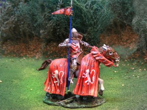 English Lance Rider - Roger, Lord de la Warr — оловянные солдатики AGES