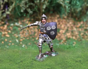 Attacking Knight- Thomas Strickland — оловянные солдатики AGES