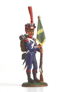 Standard-bearer, French Light Infantry, 1809 ― AGES