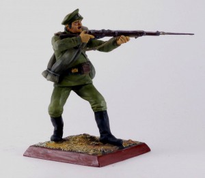 Рядовой 5-го стрелкового полка — оловянные солдатики AGES