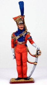 Офицер Красных (Голландских) улан, 1809 — оловянные солдатики AGES