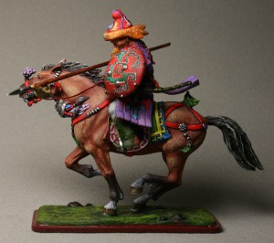 Татарский богатырь Челубей — оловянные солдатики AGES