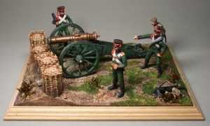 Русская артиллерия, 1812 г. — оловянные солдатики AGES