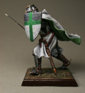 Рыцарь-госпитальер Св. Лазаря — оловянные солдатики AGES