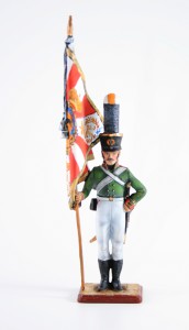 Знаменосец Л.-гв. Преображенского полка, 1805 — оловянные солдатики AGES