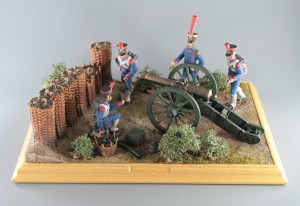 Французская артиллерия, 1812 г. — оловянные солдатики AGES