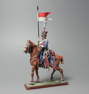 Рядовой 1-го (Польского) полка улан, 1810 — оловянные солдатики AGES