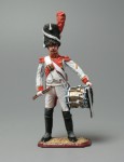 Tin Soldier Барабанщик 3-го (голландского) полка пеших гренадеров, 1812