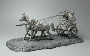 Персидская колесница (Чернение) — оловянные солдатики AGES