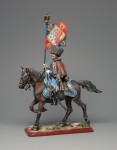 Tin Soldier Officer Eagle-bearer, 2nd Hussars Regiment