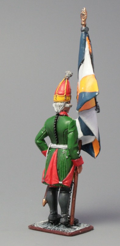 Tin toy soldiers 60 mm The Ober-Officer of Moscovsky Grenadier Regiment 1799 