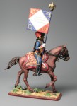 Officer-eaglebearer of the 4th Hussars