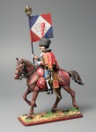 Officer-eaglebearer of the 4th Hussars