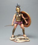Спартанский гоплит с мечом, 480 до нэ