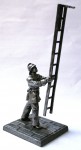 Fireman with Scaling Ladder