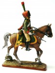 Trooper, Chasseurs a Cheval of the Imperial Guard (with carbine), 1810