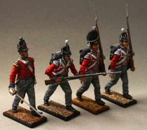 Гвардейцы Колдстримского полка — оловянные солдатики AGES