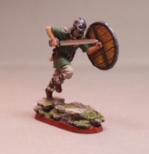 Бегущий викинг — оловянные солдатики AGES