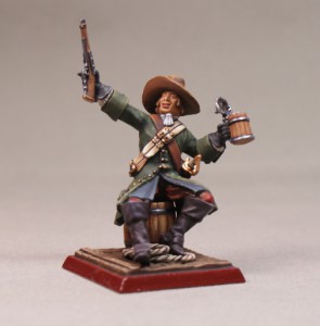 Пират, празднующий победу — оловянные солдатики AGES
